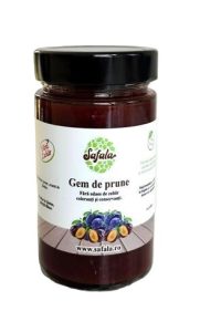 Gem de prune, fără nimic adăugat, 300 g
